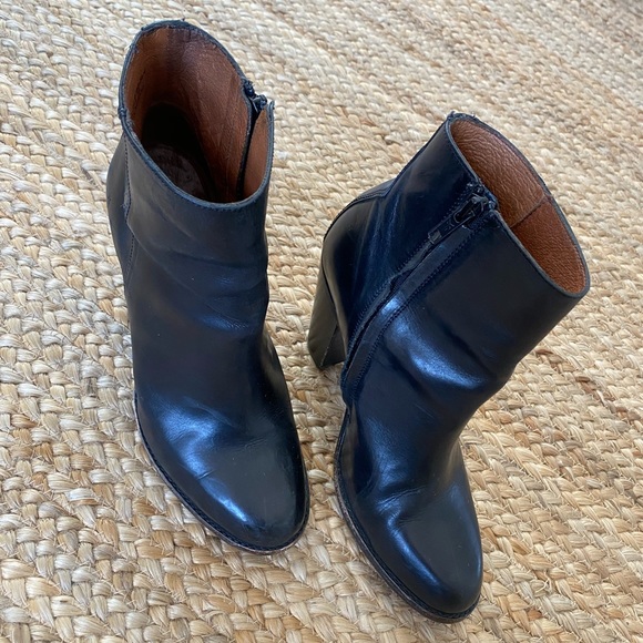 Frye Black Heel Boots Size 8.5 - Picture 6 of 8